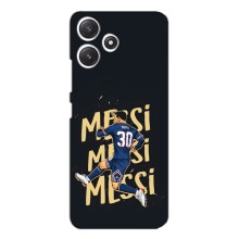 Чехлы для Xiaomi POCO M6 Pro (5G) (Leo чемпион) (AlphaPrint) (Messi ПСЖ)