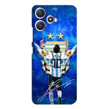 Чохли для Xiaomi POCO M6 Pro (5G) (Leo чемпіон) (AlphaPrint) (Мессі збірна)
