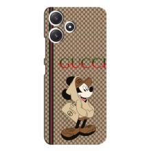 Чохли  GUCCI для Ксіаомі ПОКО М6 Про (5Д) (AlphaPrint) (Mickey GUCCI)