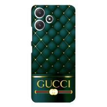 Чохли  GUCCI для Ксіаомі ПОКО М6 Про (5Д) (AlphaPrint) (Текстура Гуччі)