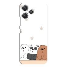Чохли з зображенням різних тварин на Xiaomi POCO M6 Pro (5G) (Здивовані ведмедики)