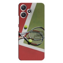 Чохли з прінтом Спортивна тематика для Xiaomi POCO M6 Pro (5G) – Ракетки теніс
