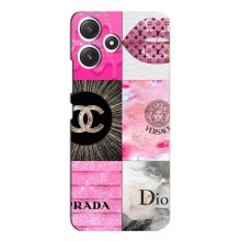 Чохол (Dior, Prada, YSL, Chanel) для Xiaomi POCO M6 Pro (5G) (Модніца)