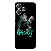 Чехол Супергерои Марвел на Поко М6 Про (5G) – Groot