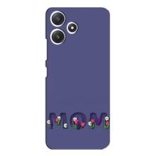 Чехлы для мамы на Xiaomi POCO M6 Pro (5G) (Мама в цветах)