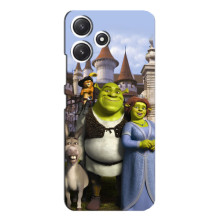 Чехол с мультфильмом Шрек на Xiaomi POCO M6 Pro (5G) – Шрек герои