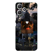 Чехол как приручить дракона на Xiaomi POCO M6 Pro (5G) – Дракон коллаж