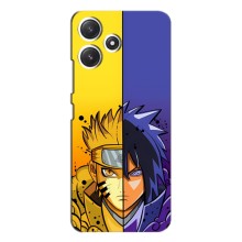 Купить Чохли на телефон з принтом Anime для Поко М6 Про (5G) – Naruto Vs Sasuke