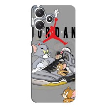 Силиконовый Чехол Nike Air Jordan на Поко М6 Про (5G) – Air Jordan