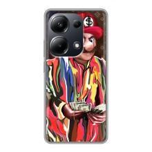 Бренднові Чохли для Xiaomi POCO M6 Pro - (PREMIUMPrint) (Mario LV)