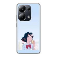 Чехол с персонажами АНИМЕ на Xiaomi POCO M6 Pro – Мицуха