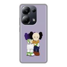 Чохли для Xiaomi POCO M6 Pro - Bearbrick Louis Vuitton (PREMIUMPrint) (Дружба Беарбрік)