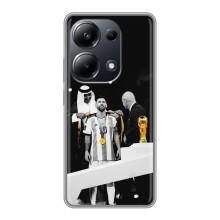 Чохли для Xiaomi POCO M6 Pro (Leo чемпіон) (AlphaPrint) (Мессі коронований)