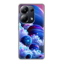 Чохли КОСМОС  на Xiaomi POCO M6 Pro – Сині планети