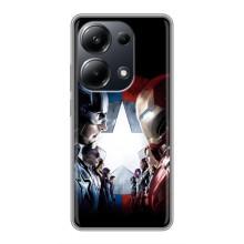 Чехлы с героями Марвел Xiaomi POCO M6 Pro (VPrint)