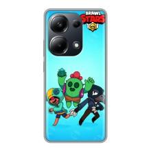 Чехлы Brawl Stars для Xiaomi POCO M6 Pro (AlphaPrint)