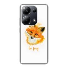 Чехлы с картинкой Лисички для Xiaomi POCO M6 Pro (VPrint)