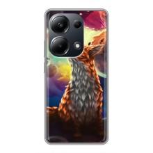 Чехлы с картинкой Лисички для Xiaomi POCO M6 Pro (VPrint)