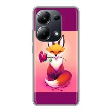 Чехлы с картинкой Лисички для Xiaomi POCO M6 Pro (VPrint)