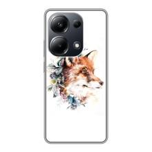 Чехлы с картинкой Лисички для Xiaomi POCO M6 Pro (VPrint)