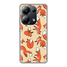 Чехлы с картинкой Лисички для Xiaomi POCO M6 Pro (VPrint)