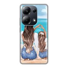 Чехол с печатью для Xiaomi POCO M6 Pro - (Мама с ребенком) (AlphaPrint)