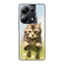 Чохли з Котиками для Xiaomi POCO M6 Pro (VPrint) (Прижок кота)
