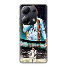 Силиконовый Чехол Xiaomi POCO M6 Pro – Неймар ПСЖ