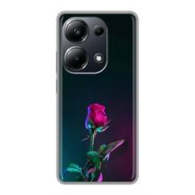 Чехлы с принтом Розочки для Xiaomi POCO M6 Pro – Ночная роза