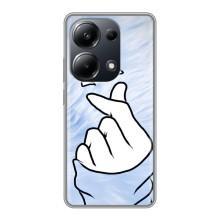 Чохол (Знак сердечка) для Xiaomi POCO M6 Pro – Серце знак