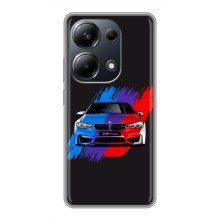 Чохол BMW для Поко М6 Про – Кольорова БМВ