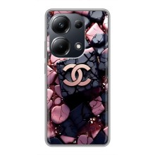 Чехол (Dior, Prada, YSL, Chanel) для Xiaomi POCO M6 Pro (Шанель)