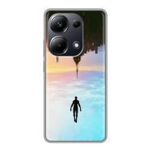 Чохол з людиною павуком для Xiaomi POCO M6 Pro - (AlphaPrint) (Людина павук)