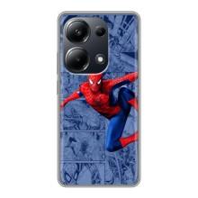 Силиконовый Чехол для Xiaomi POCO M6 Pro – Человек Паук