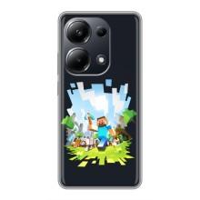 Чохол Майнкрафт на Xiaomi POCO M6 Pro (AlphaPrint) Minecraft