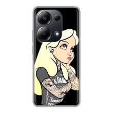 Чохол з друком для Xiaomi POCO M6 Pro - (Мода) (AlphaPrint) (Дівчина в тату)