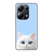 Чохол на тематику: Коти для Xiaomi POCO M6 Pro – Білий кіт
