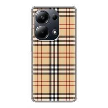 Чохол з Брендами одягу на Поко М6 Про – Burberry стиль