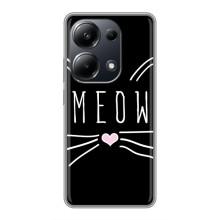Бампер с изображением Котиков для Поко М6 Про – КОТИК MEOW
