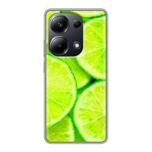 Чехол с изображением  вкусной еды для Xiaomi POCO M6 Pro – Лайм
