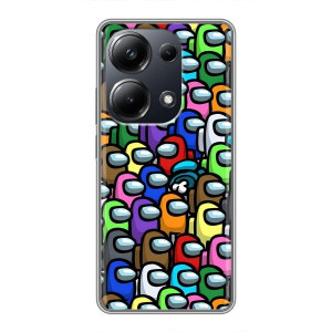 Чехол Амонг Ас для Xiaomi POCO M6 Pro (AlphaPrint)