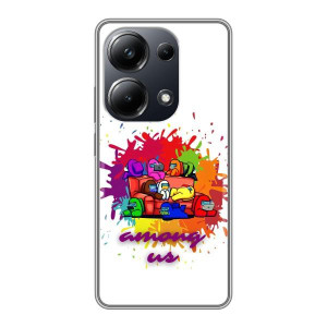 Чехол Амонг Ас для Xiaomi POCO M6 Pro (AlphaPrint)