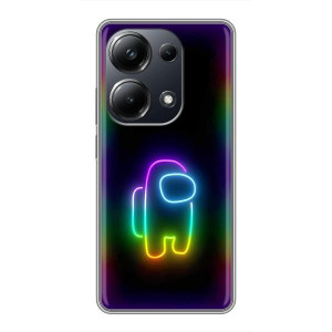 Чехол Амонг Ас для Xiaomi POCO M6 Pro (AlphaPrint)