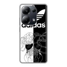 Чехол в стиле "Адидас" для Поко М6 Про – Adidas шнурки
