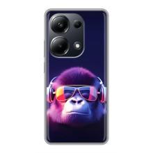 Чохол з Мавпами Xiaomi POCO M6 Pro - (AlphaPrint) (Стильна мавпа)