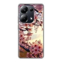 Чехол с принтом САКУРЫ на Xiaomi POCO M6 Pro – Цветущая сакура