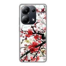 Чехол с принтом САКУРЫ на Xiaomi POCO M6 Pro – Красивая Сакура
