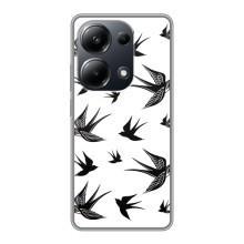 Чохол з пташками на Xiaomi POCO M6 Pro (VPrint)