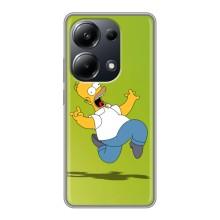 Чехол с Симпсонами для Xiaomi POCO M6 Pro (VPrint)