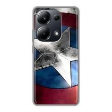 Чехол с Щитом Капитана Америки на Xiaomi POCO M6 Pro – Щит Капитана Америки